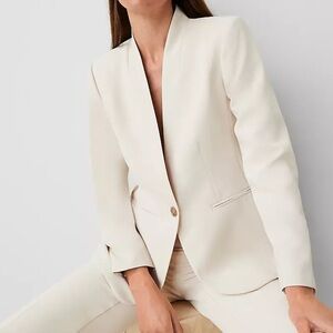 Ann Taylor Cream Blazer